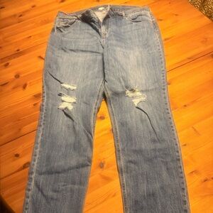 Old Navy Light Blue Boyfriend Jeans